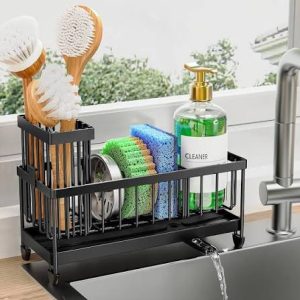 Kitchen Sink Shelf Sponge Holder for Kitchen Sink Organiser